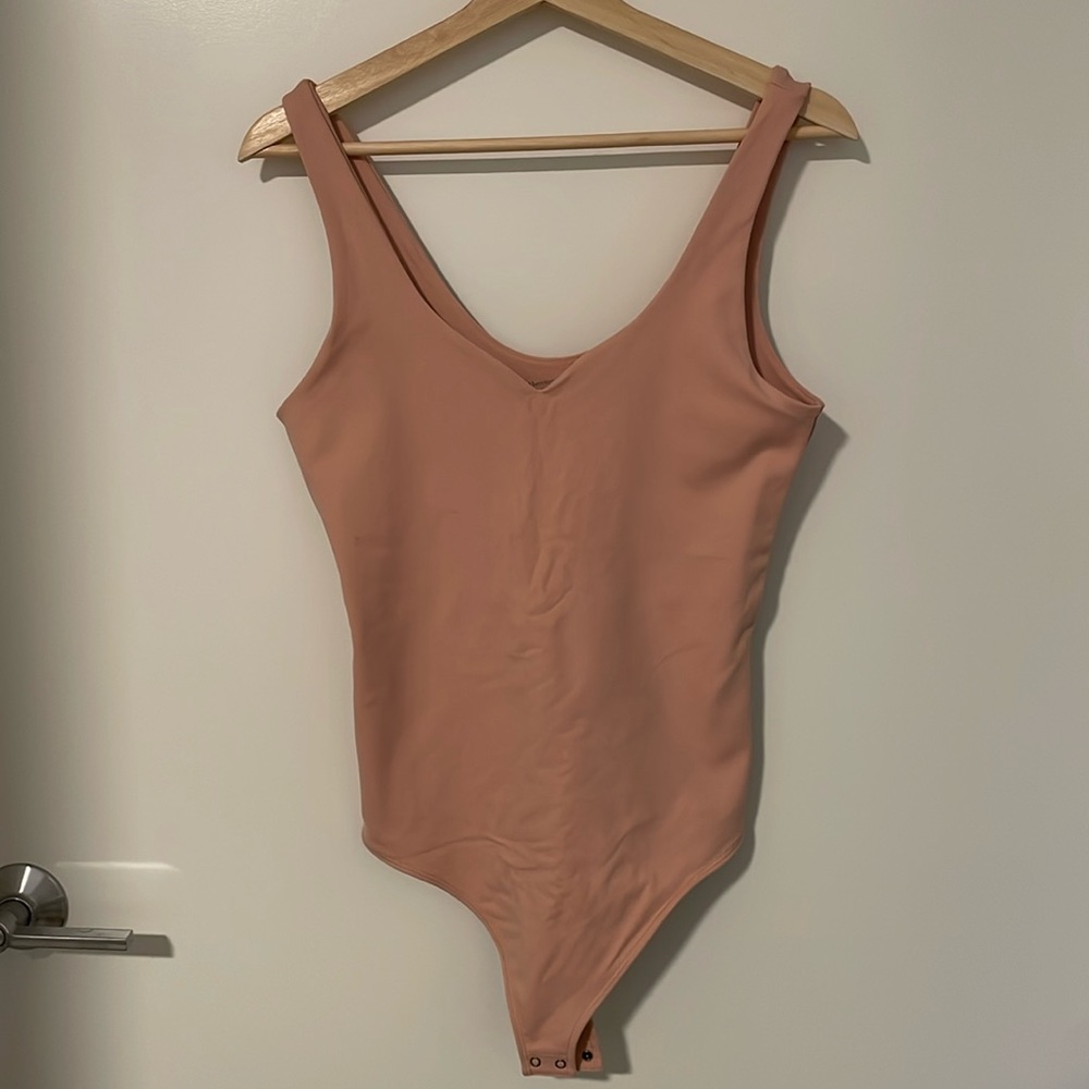 Pink Abercrombie Bodysuit